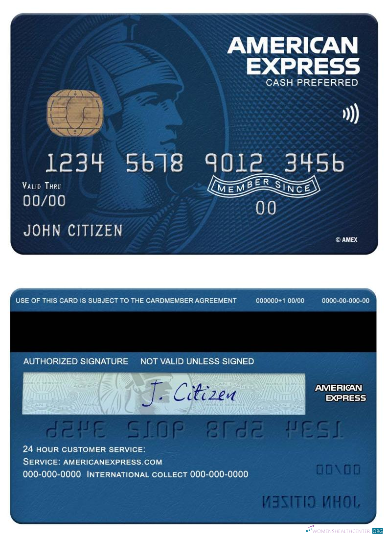 Download USA North Carolina BB&T Corp. bank amex blue cash preferred card Photoshop template